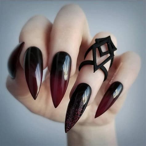 Witchy Ombre Nails for the Witchy Woman in You